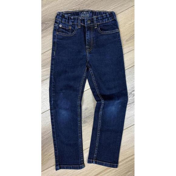 Lucky Brand Other - Lucky Brand Jeans Youth 6 Blue Dark Wash Skinny Adjustable Waist Stretch Denim